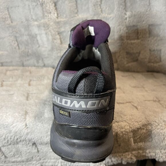 Women's Salomon Hiking XA Comp 6 Contagrip Shoes Size 8.5 Purple Ortholite Trail - Picture 10 of 16